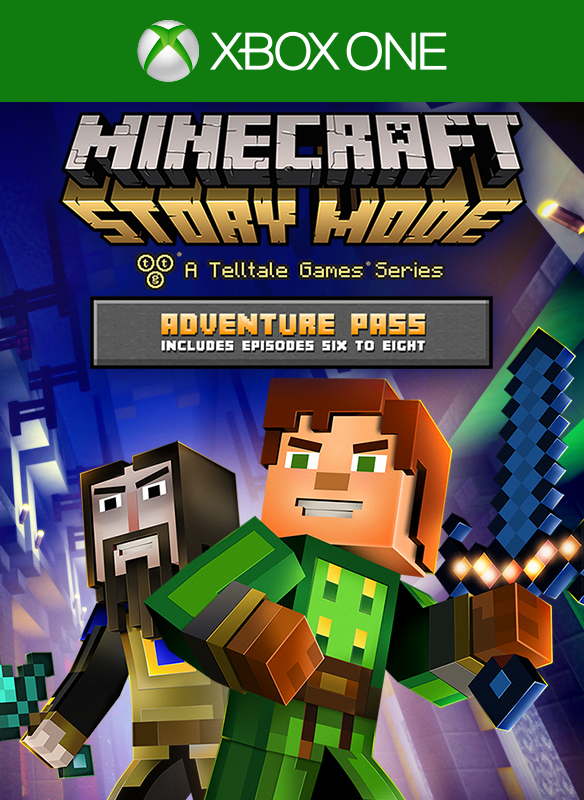 Minecraft: Story Mode - Adventure Pass cover or packaging material -  MobyGames